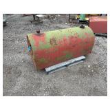 Steel round cover H 25” x L 60” W 27”