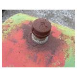 Steel round cover H 25” x L 60” W 27”