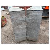 Wood storage cabinet with multiple vertical or horizontal compartments. L 36” x H 54” x W 48”