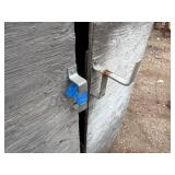 Wood storage cabinet with multiple vertical or horizontal compartments. L 36” x H 54” x W 48”