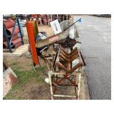 Metal Cutting Conveyer Saw Station, L 100” W 56” x H 58”