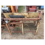 Metal Cutting Conveyer Saw Station, L 100” W 56” x H 58”