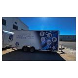 Whiteford NO RESERVE 2024 Fabrique/Discovery Cargo Trailers, Event, Concession or Toy hauler with Electrical Power. Paid over $40,000 for it 1 year ago.