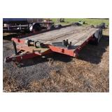 Tandem Axle Car Trailer - 83" x 16