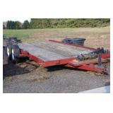 Tandem Axle Car Trailer - 83" x 16