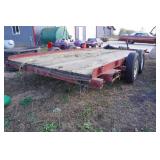 Tandem Axle Car Trailer - 83" x 16
