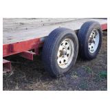 Tandem Axle Car Trailer - 83" x 16