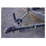 Small Utility Trailer with Ramp - 77" x 12