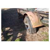 Small Utility Trailer with Ramp - 77" x 12