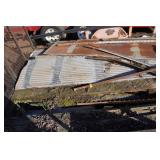 Small Utility Trailer with Ramp - 77" x 12