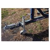 Pontoon with Scissor Trailer - 30 HP Johnson Outboard