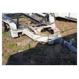 Heavy Duty Single Axle Trailer - Cradle for Tank or Smoker - For Parts