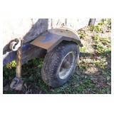 Small Utility Trailer - Wood Sides - 4