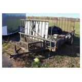 Utility Trailer with Front Cage - 83