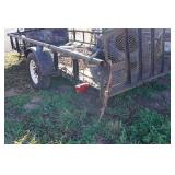 Utility Trailer with Front Cage - 83" x 12