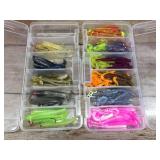 2 PLANO Boxes with Variety Jigs/Plastics - Like New!