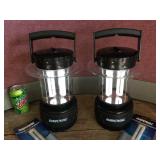 2 RAYOVAC Battery Op Lantern Style Camping Lights - Working!