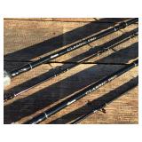2 OKUMA Classic Pro CPDR-86M-CT Fishing Rods - Like New!