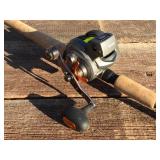 OKUMA DeadEye Pro Fishing Rod with OKUMA Cold Water Baitcast Reel