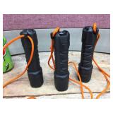 Set of 3 DURACELL LED Flashlights - Working!