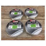 4 Partial Spools P-Line Tactical Flourocarbon with Plano Case