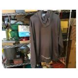 HUK Performance Fabrics - XXL Grey Long Sleeve Hoodie - Nice!