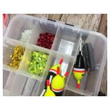 PLANO Box - Slip Bobbers - Sinkers - Spinners - Jigs - Like New!