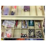 Large PLANO Tackle Box with Lures - Jigs - Sinkers - Parts