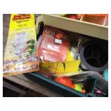 Large PLANO Tackle Box with Lures - Jigs - Sinkers - Parts