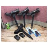 (4) SCOTTY Adjustable Rod Holders - with 2 Mounts + Adapters