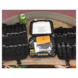 (2) Glock Case - Ammo Clip Carry Cases - With 9mm Magazines + Some Ammo