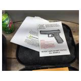 (2) Glock Case - Ammo Clip Carry Cases - With 9mm Magazines + Some Ammo