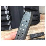 (2) Glock Case - Ammo Clip Carry Cases - With 9mm Magazines + Some Ammo