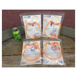 (4) Howard Leight QB2-HYG Headband Earplugs - New