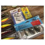 Misc Fishing Including Rapalas - DeepTail Dancer - Keeper Boxes