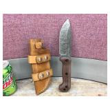 BK+T/KA-BAR BK-2 "Companion" Knife + Sheath - Nice!