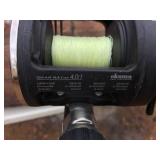 OKUMA Classic Pro Fishing Rod with OKUMA MAGDA Pro Ma 30DX Reel