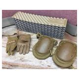 Tactical Gloves - Knee Pads - Thermarest Mat