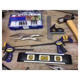 Variety Tools - Hammer - Clamps - Pliers - Dremel - Puller