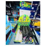 Lighters/smoking accessories, approximately 9,000