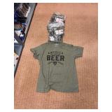 Apparel: 5  shelves of WI/MN sweatshirts & t-shirts sizes S-2XL