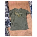 5 shelves of MN, WI, Iowa apparel various sizes designs & colors