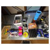 Lighters/smoking accessories:  cigarette cases, grinders, lighters, cig extinguisher, eagle ash trays