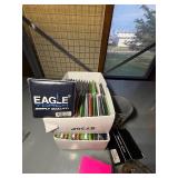 Lighters/smoking accessories:  cigarette cases, grinders, lighters, cig extinguisher, eagle ash trays