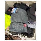 Assorted hats, gloves, masks, Numb Skill Ice Towels, Motley Tubes. Note: All merchandise is new