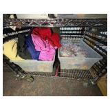 Hats, snow scrapers, gloves, chargers, electronic carrying cases