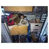 Hats, snow scrapers, gloves, chargers, electronic carrying cases