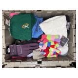 Assorted gloves, hats, jackets, hunting vests, masks Note: All merchandise is new