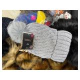 Winter hats, masks, and gloves Note: All merchandise is new