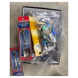 Key chains, bottle openers, shot glasses, magnets